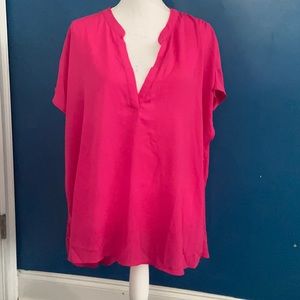 Hot pink top